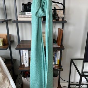 Zara oversized knit scarf